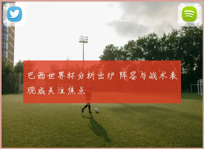 巴西世界杯分析出炉 阵容与战术表现成关注焦点