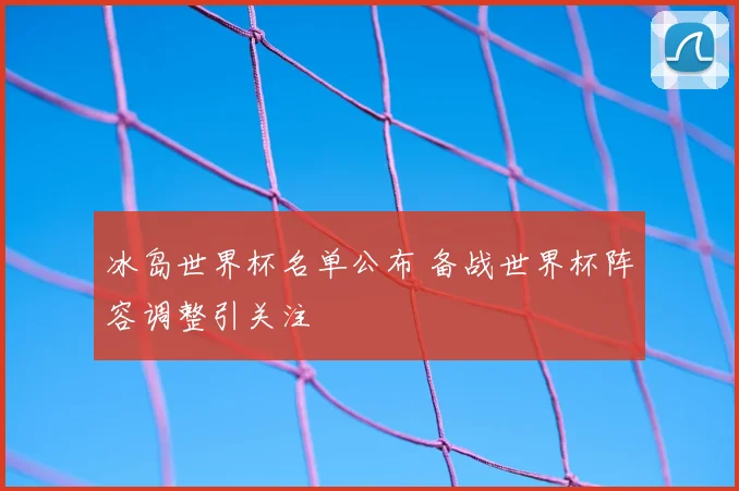 冰岛世界杯名单公布 备战世界杯阵容调整引关注